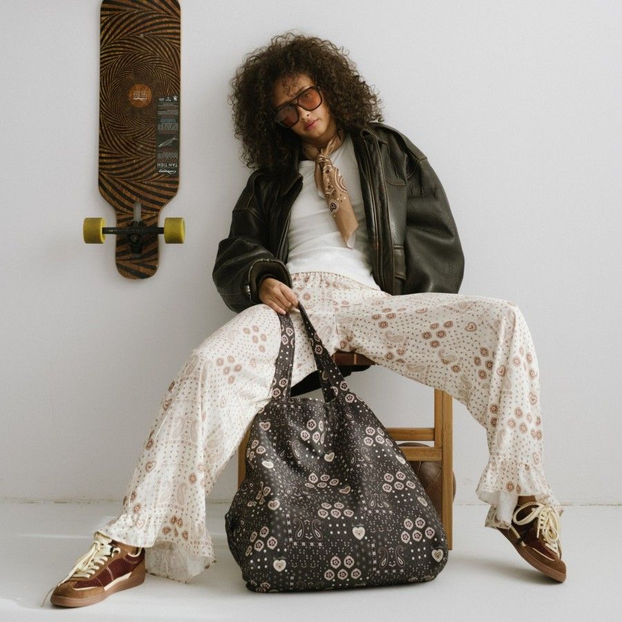 La Millou Sac de shopper L Bandana Choco