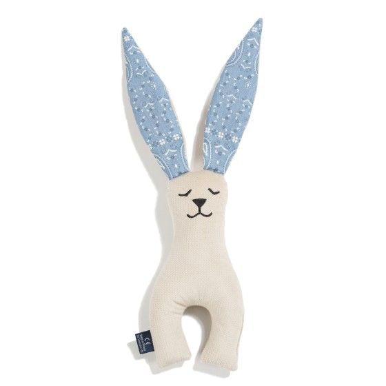 La Millou Mascotte Lapin Velvet Bandana Denim S