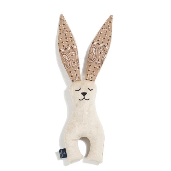 La Millou Mascot Králik Velvet Bandana Mocca S