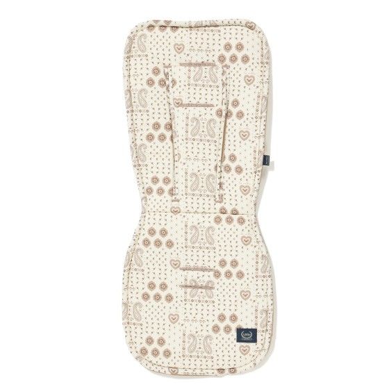 La Millou Wkładka do wózka Bawełna Velvet Multi BANDANA CREAM