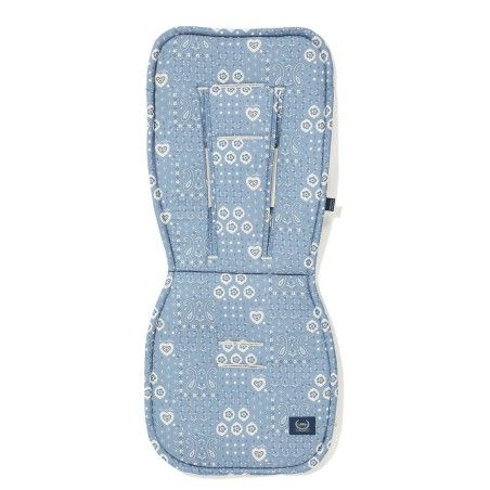 La Millou Vložka pre bavlnené zamat multi bandana denim