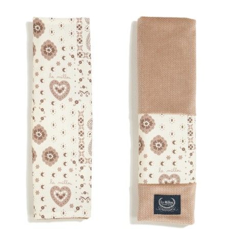 La Millou Ochraniacz na pasy Bawełna Velvet BANDANA CREAM