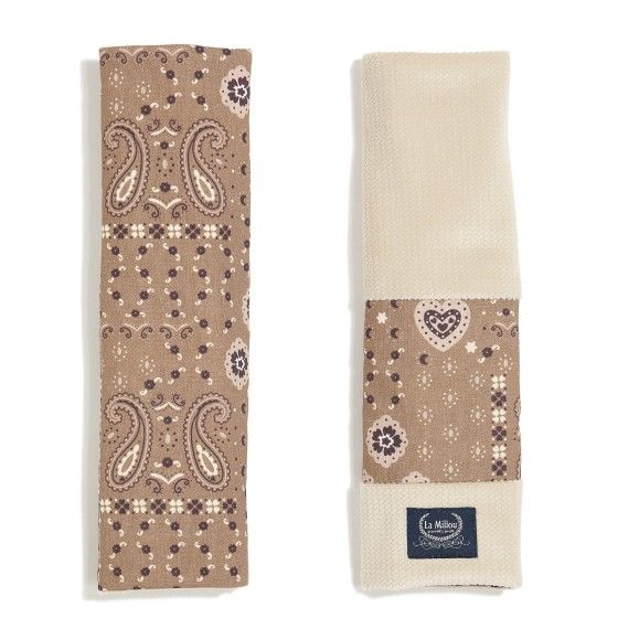 La Millou Pads voor riemen katoenen fluweel