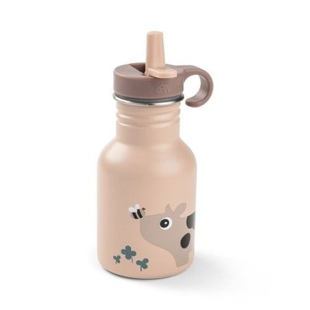 Done by Deer Stålflaska med ett munstycke 350 ml liten gårdspulver