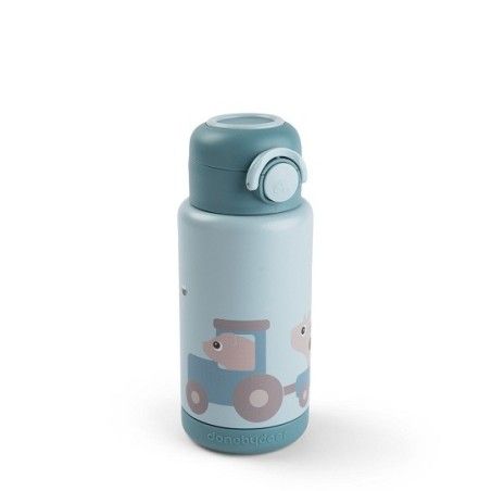 Done by Deer Termálna fľaša 340ml Tiny Farm Blue