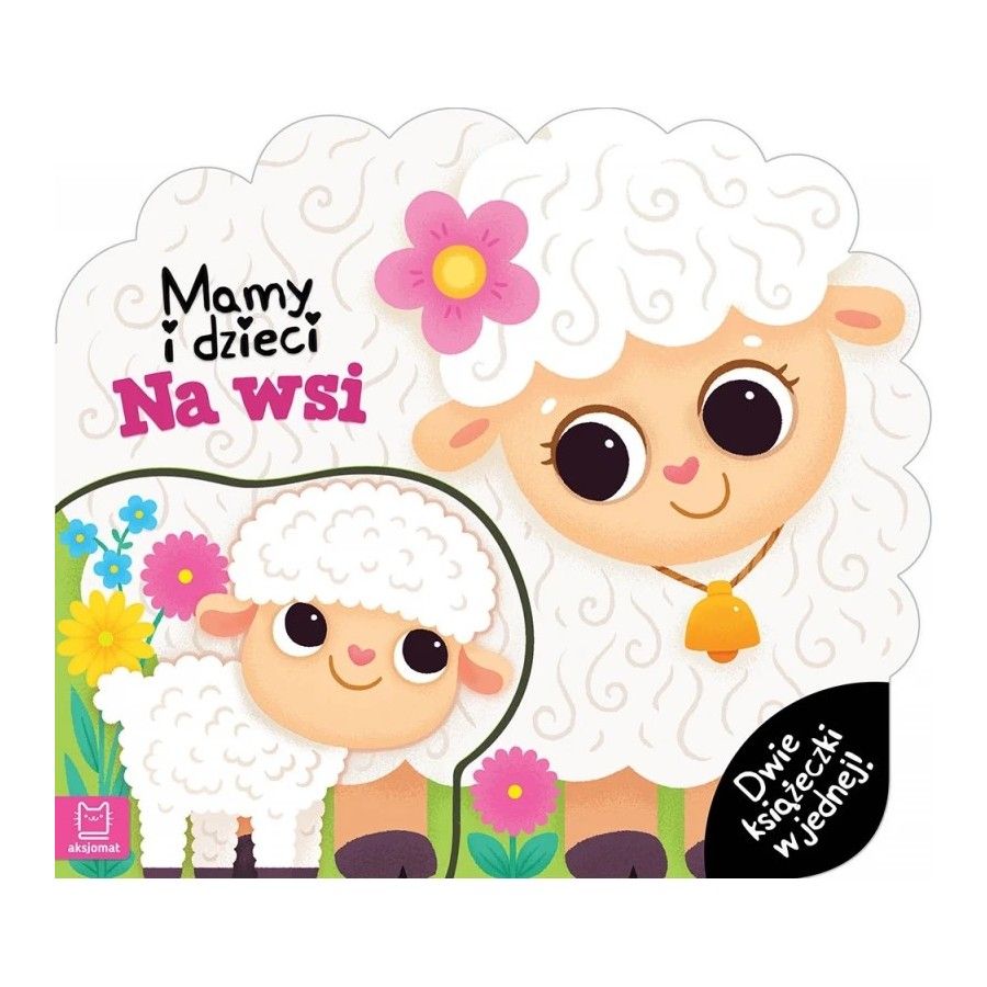 Mama und Kinder auf dem Land. 