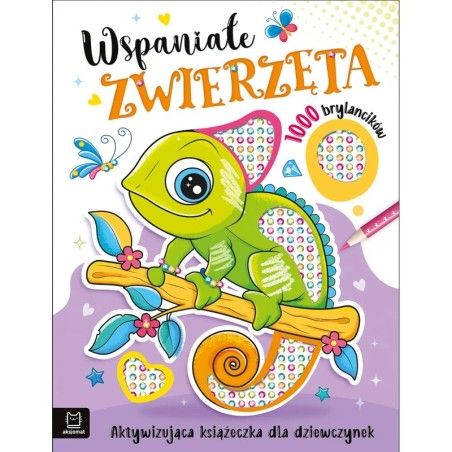 Axioma. Animales maravillosos. Activando un libro para niñas. 1000 Brilles