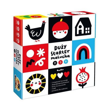Czuczu Duży starter malucha dla dzieci: 6m+, 0+, 3m+