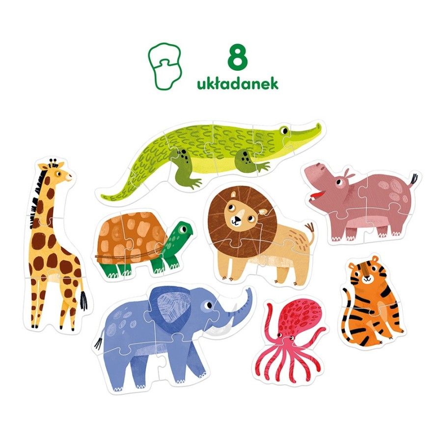 CzuCzu Puzzel Progressieve wilde dieren