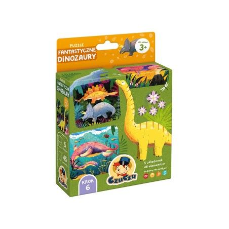 CzuCzu Fantastische Dinosaurier-Puzzles