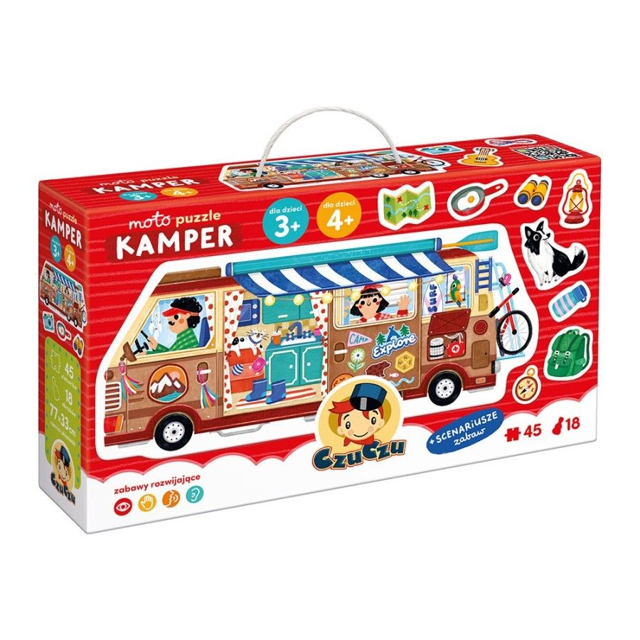CzuCzu Moto puzzle kamper