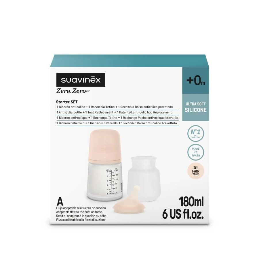 Kup SUAVINEX Zero Zero Starter Kit 180ML