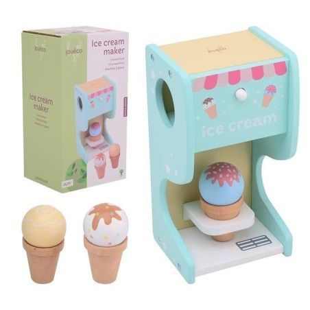 JOUECO Drewniany automat do lodów lodziarnia Ice Cream