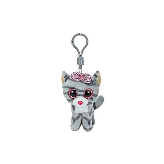 Ty Beanie Boos Kiki brelok szary kotek 8,5 cm