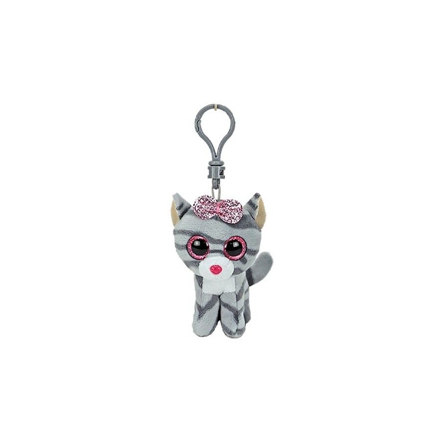 Ty Beanie Boos Kiki brelok szary kotek 8,5 cm