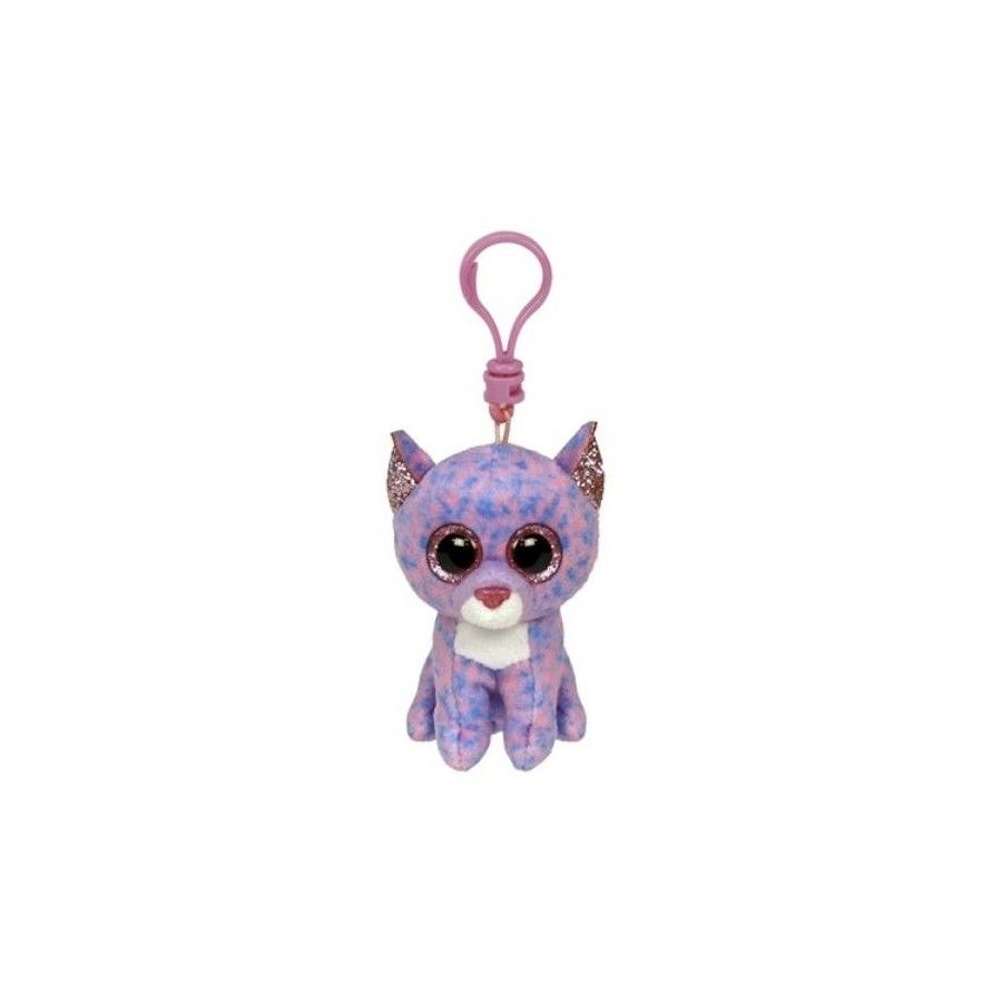 Ty Beanie Boos Cassidy brelok lawendowy kotek 8,5 cm
