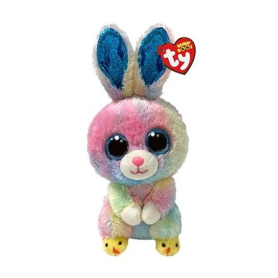 Ty Beanie Boos Twitches pluszowy króliczek 15 cm