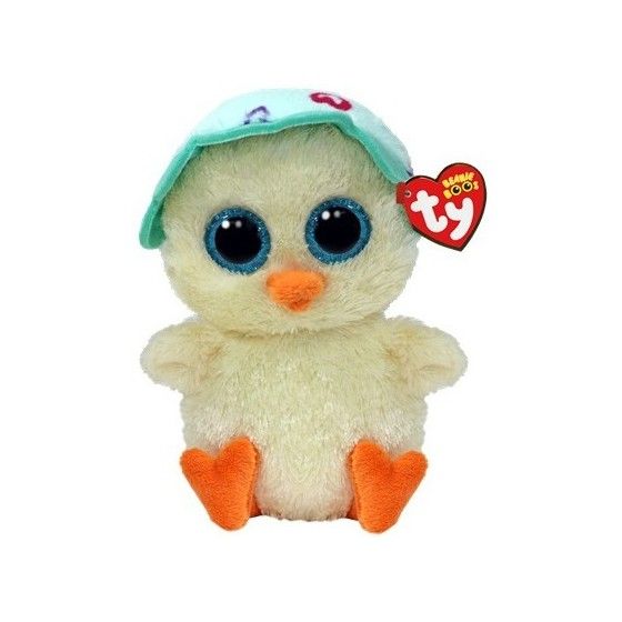 Ty Beanie Boos Emmie pluszowe pisklę w czapeczce 15 cm