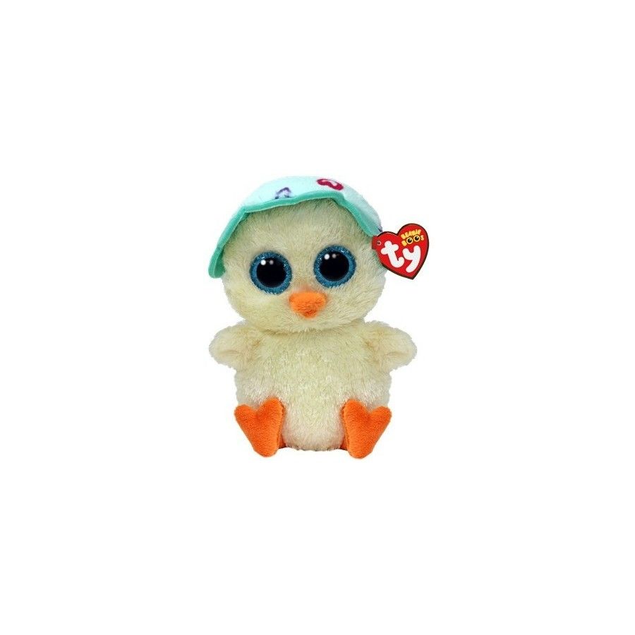Ty Beanie Boos Emmie pluszowe pisklę w czapeczce 15 cm