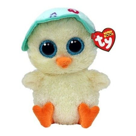 Ty Beanie Boos Emmie pluszowe pisklę w czapeczce 15 cm