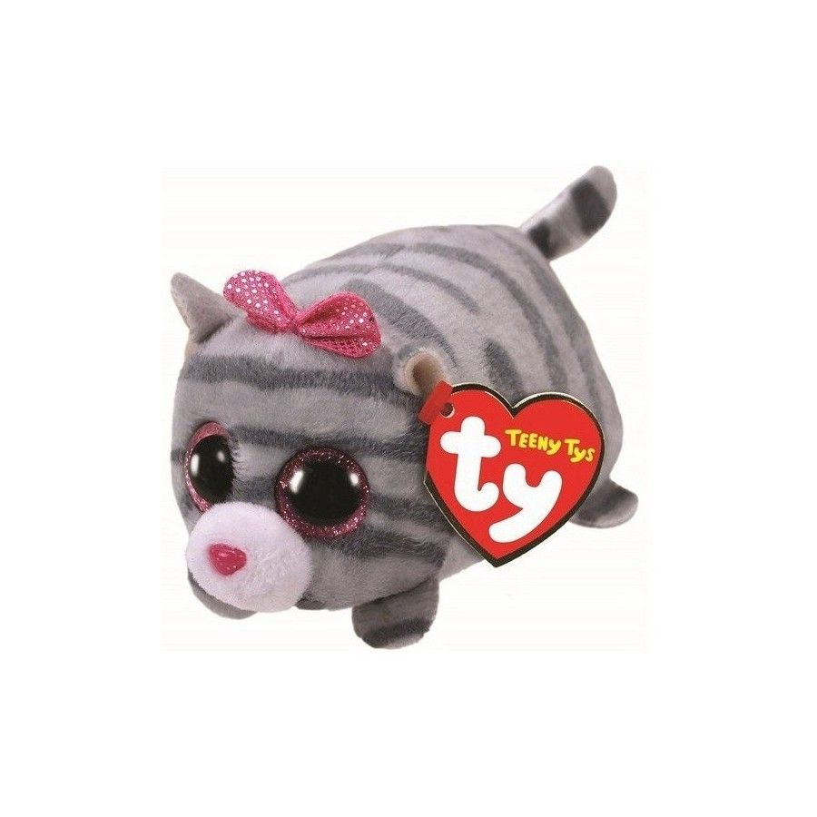 Ty Teeny Tys Cassie pluszowy szary kotek 8 cm