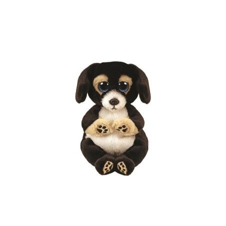 Ty Beanie Bellies Ranger pluszowa figurka czarnego pieska, 15 cm