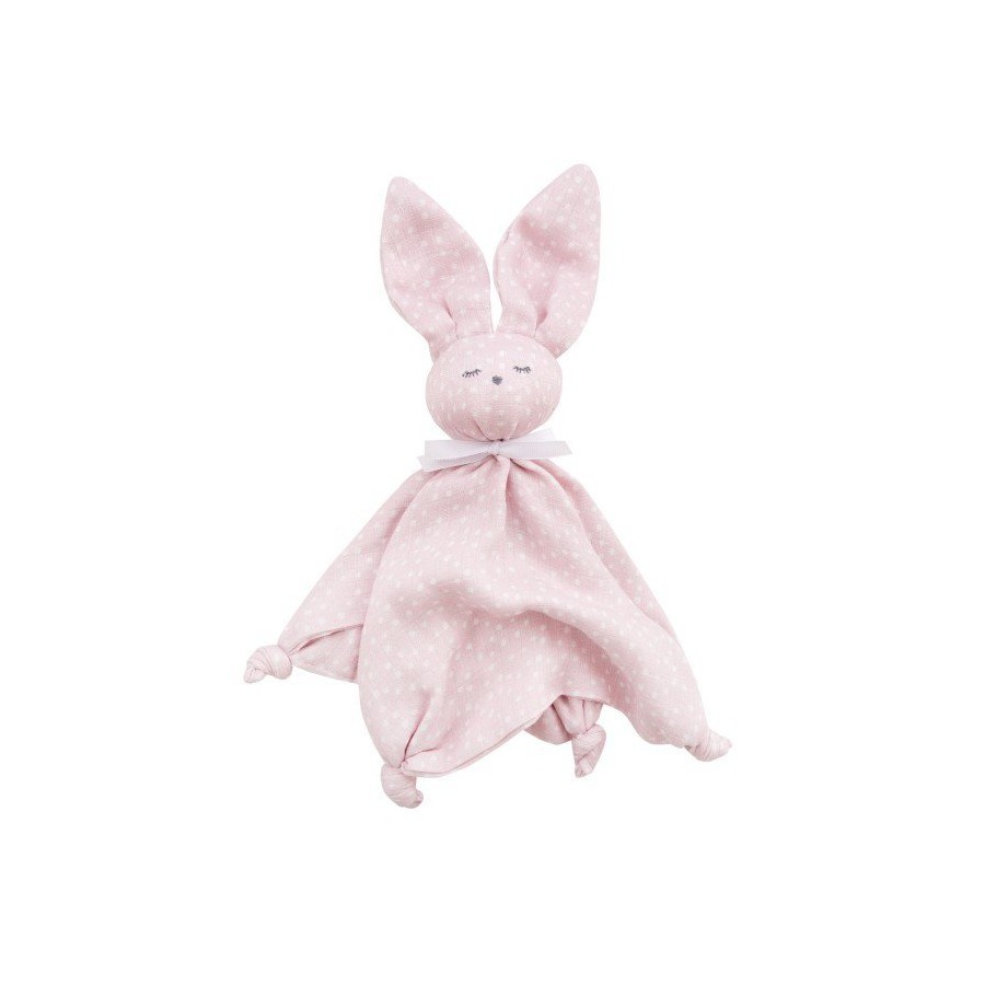 Samiboo - Bamboo dou dou bunny pink confetti
