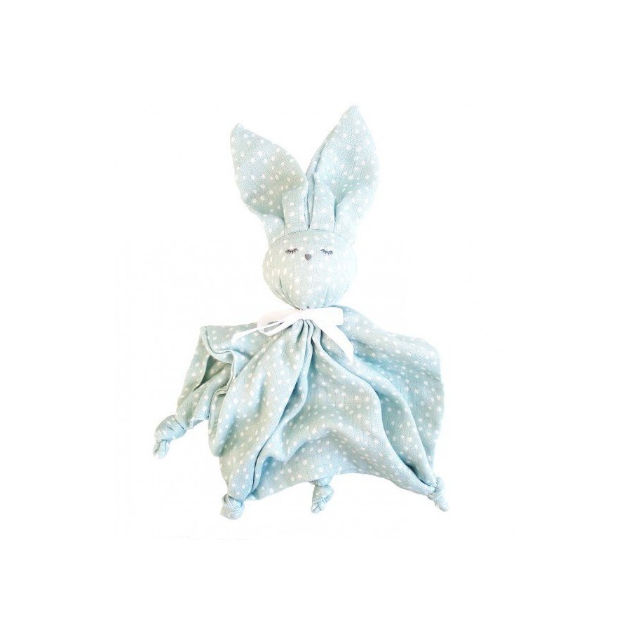 Samiboo - Bambusowy króliczek dou dou confetti miętowe