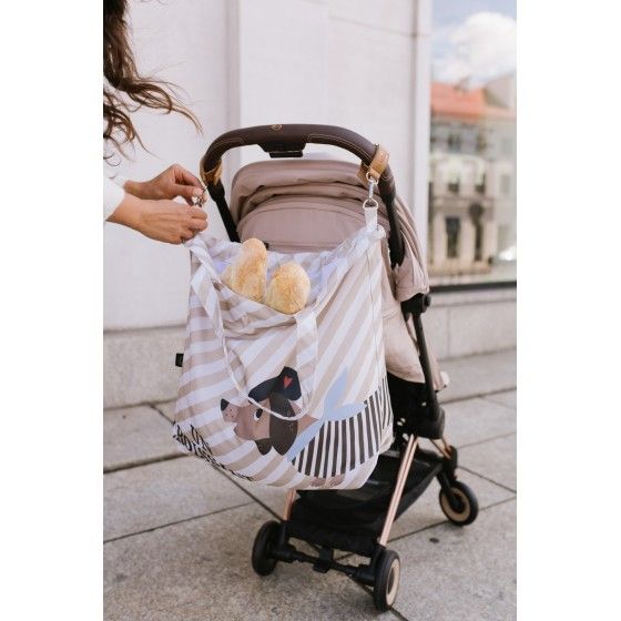 La Millou Torba Shopper Bag L SEAWORLD by Magdalena Lamparska