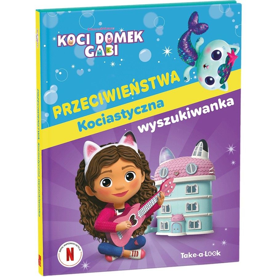 Trefl Koci Domek Gabi. Przeciwieństwa. Kociastyczna wyszukiwanka