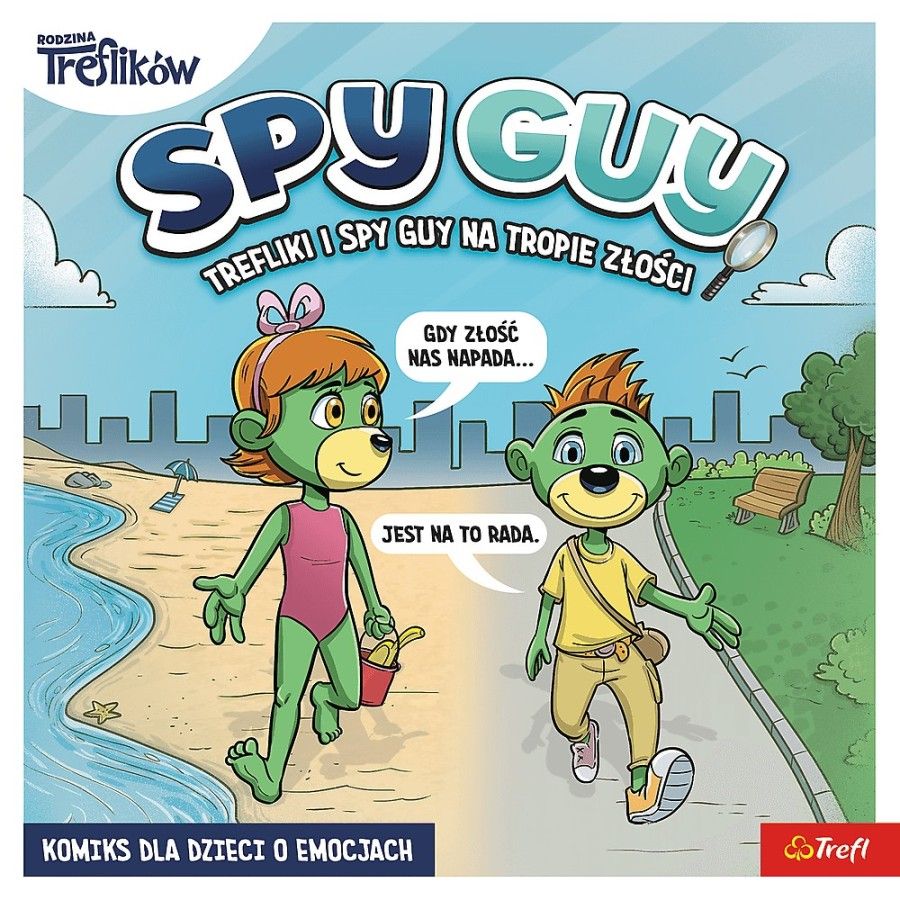 Trefl Komiks Spy Guy. Na tropie złości