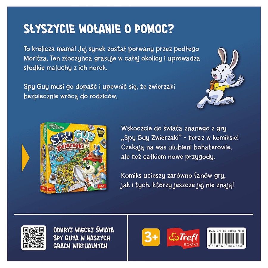 Trefl Komiks Spy Guy. Zwierzaki