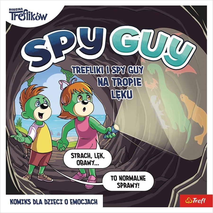 Trefl Komiks Spy Guy. Na tropie lęku