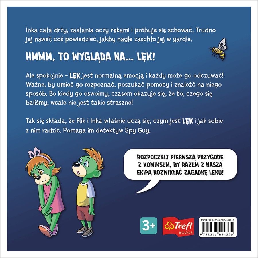 Trefl Komiks Spy Guy. Na tropie lęku