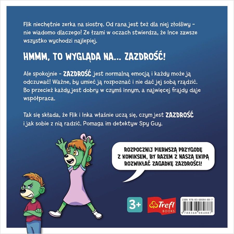 Trefl Komiks Spy Guy. Na tropie zazdrości
