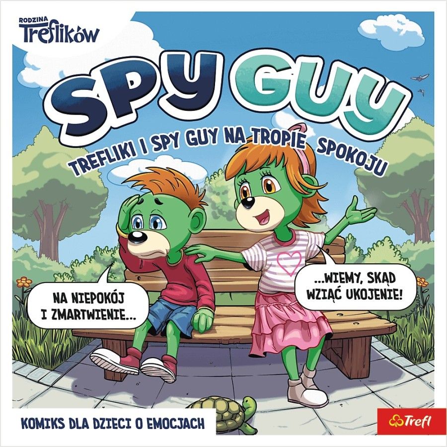 Trefl Komiks Spy Guy. Na tropie spokoju