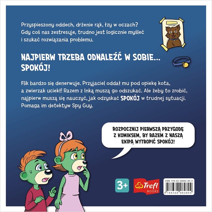 Trefl Komiks Spy Guy. Na tropie spokoju