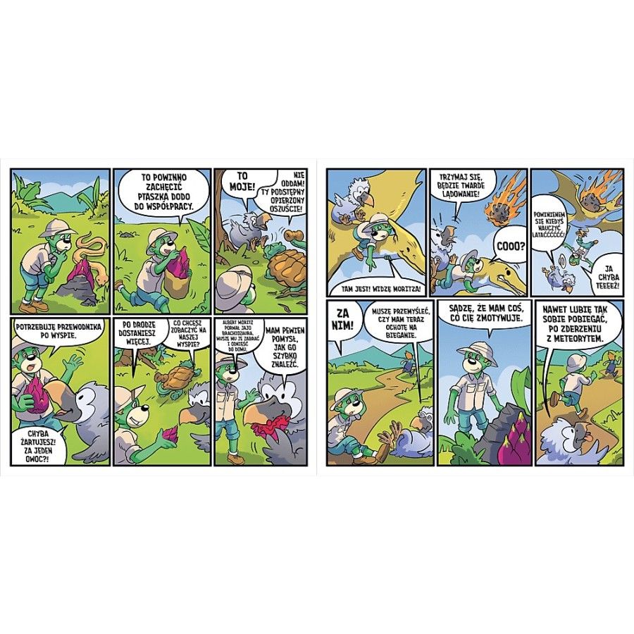 Trefl Komiks Spy Guy. Dinozaury