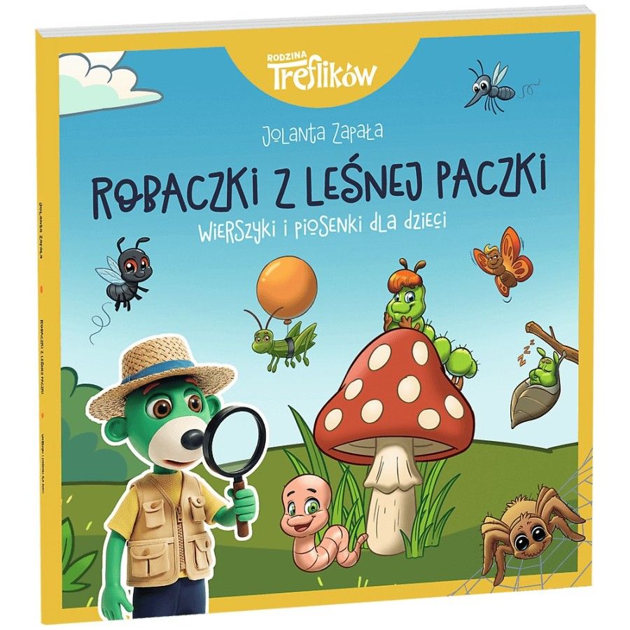 Trefl Jolanta Zapała. Rodzina Treflików. Robaczki z leśnej paczki