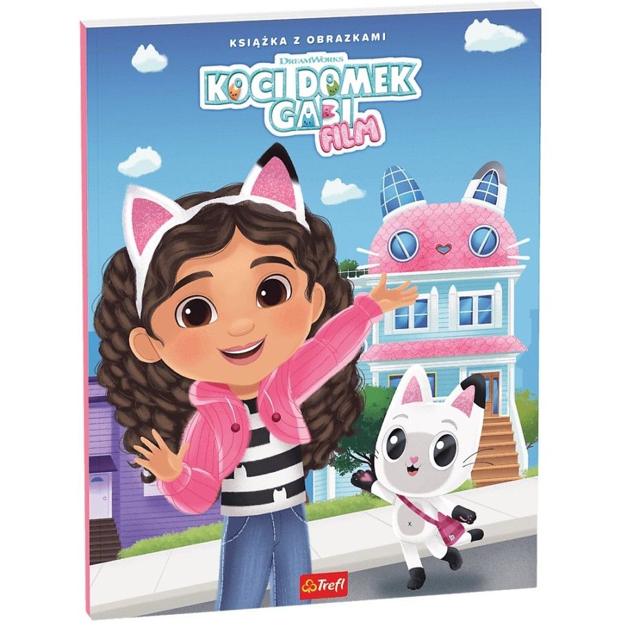 Trefl Koci Domek Gabi Film. Książka z obrazkami