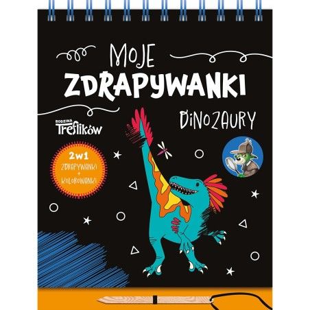 Trefl Spy Guy. Dinozaury. Moje zdrapywanki