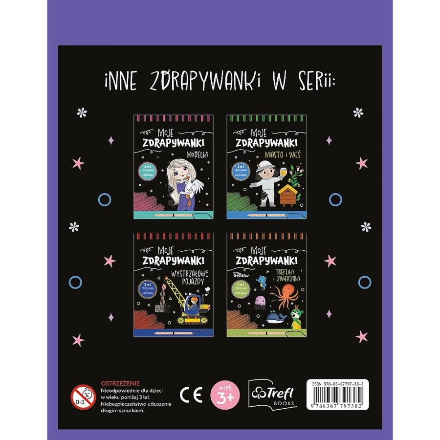 Trefl Jednorożce i inne cuda. Moje zdrapywanki