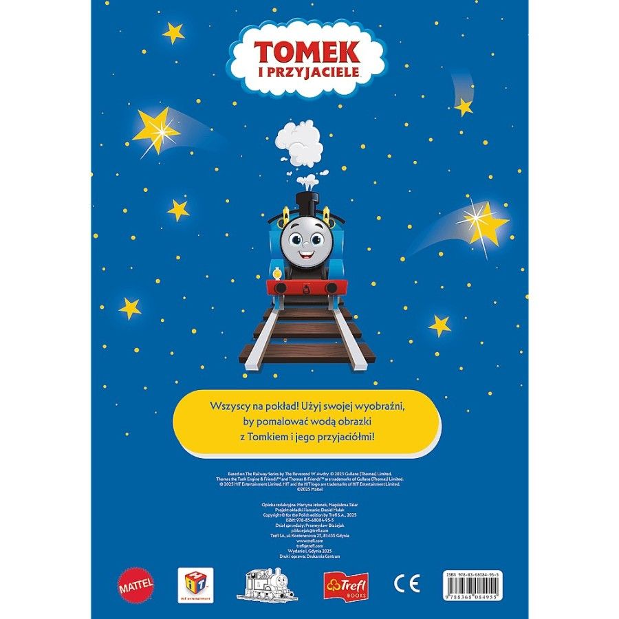 Trefl Tomek i Przyjaciele. Wodne malowanki