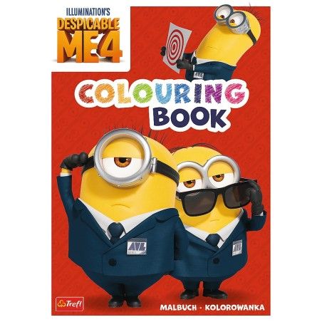Trefl Minions. Colouring book. Malbuch. Kolorowanka