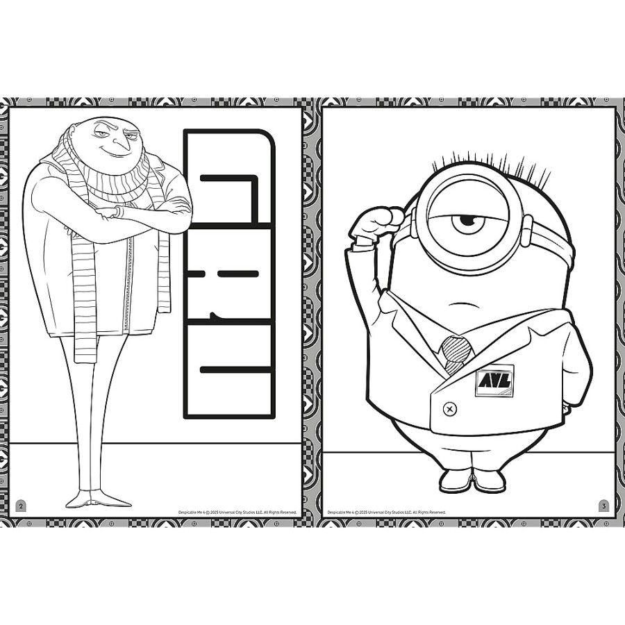 Trefl Minions. Colouring book. Malbuch. Kolorowanka