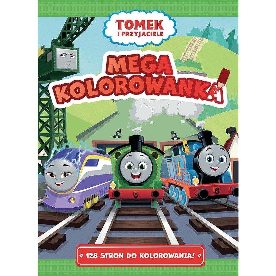 Trefl Tomek i Przyjaciele. Mega kolorowanka
