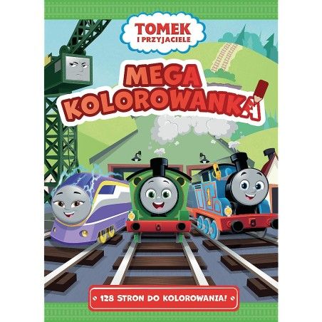 Trefl Tomek i Przyjaciele. Mega kolorowanka