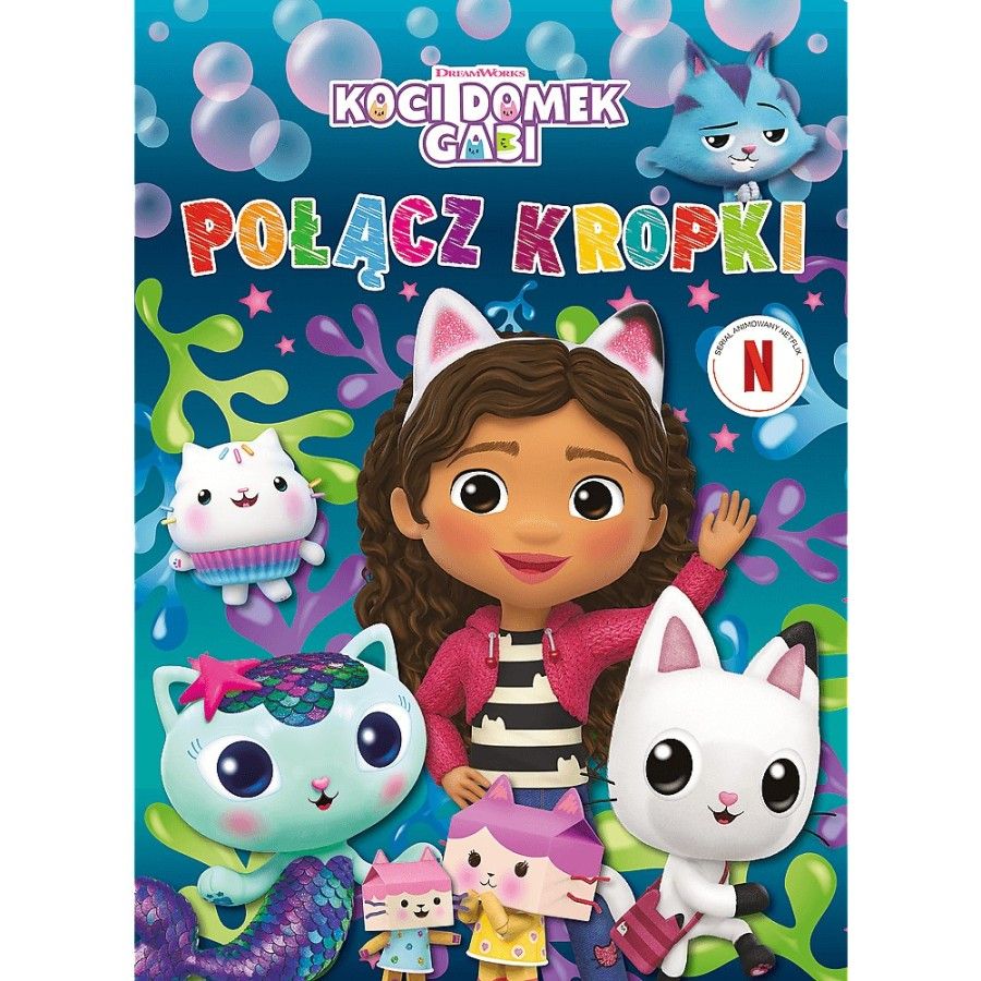 Trefl Koci Domek Gabi. Połącz kropki