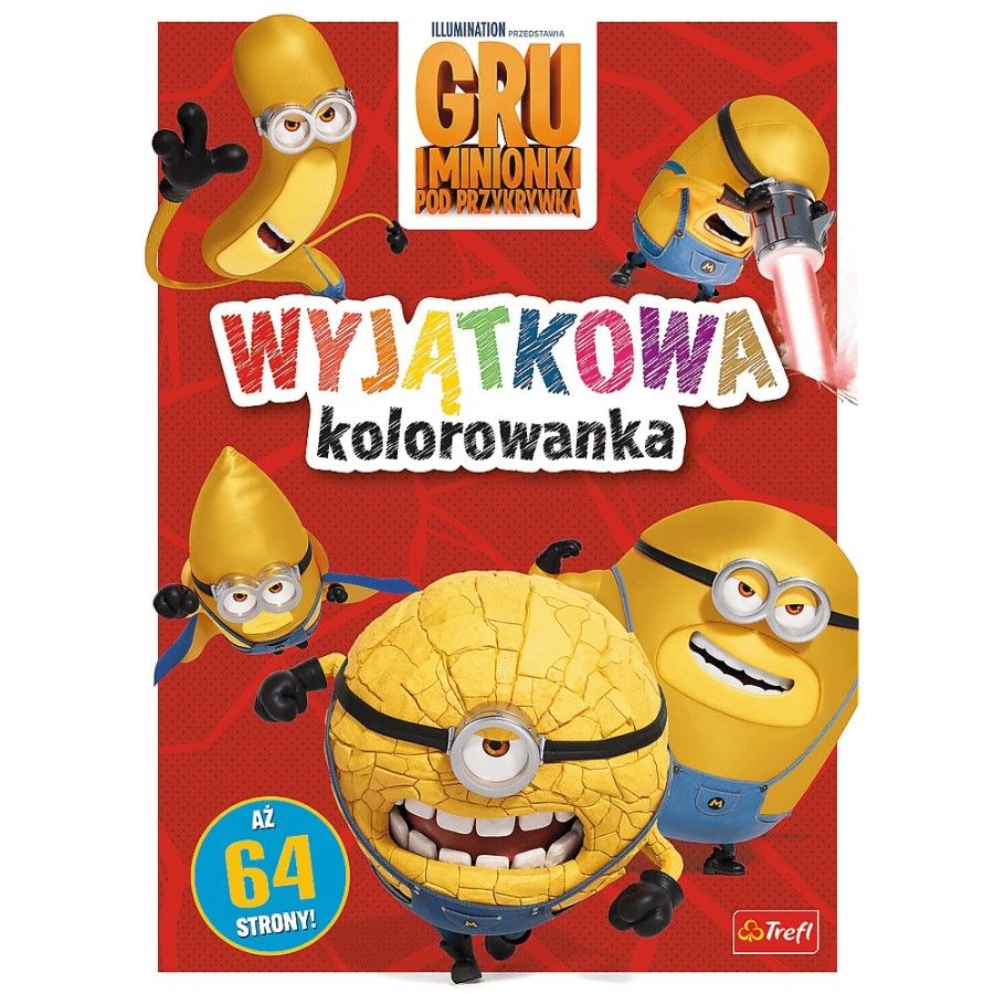 Trefl Gru i Minionki: Pod przykrywką. Wyjątkowa kolorowanka