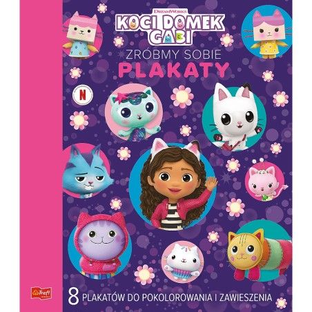 Trefl Koci Domek Gabi. Zróbmy sobie plakaty